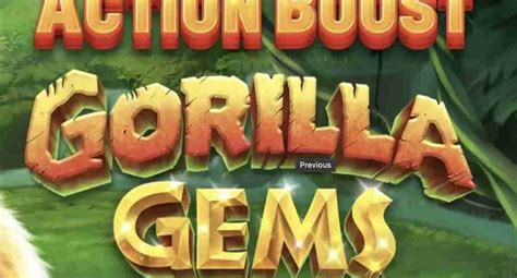 Jogar Action Boost Gorilla Gems no modo demo